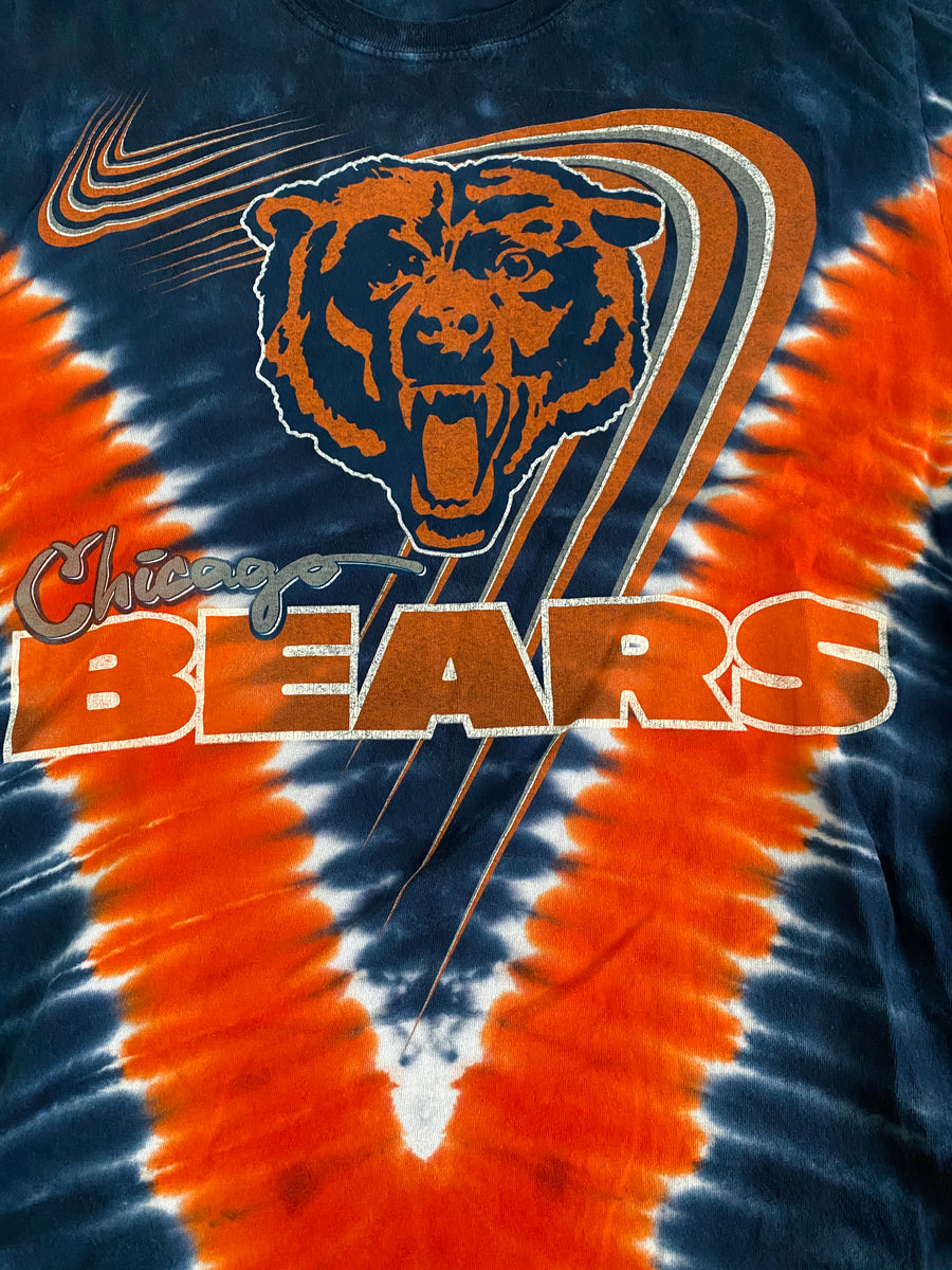 Vintage 90's Chicago Bears Distressed T-Shirt Sweatshirt Hoodie - Dingeas