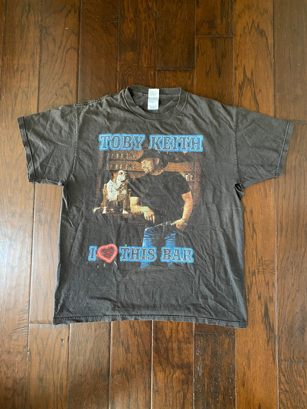 Toby Keith 2003 “I Love This Bar” Vintage Distressed T-shirt