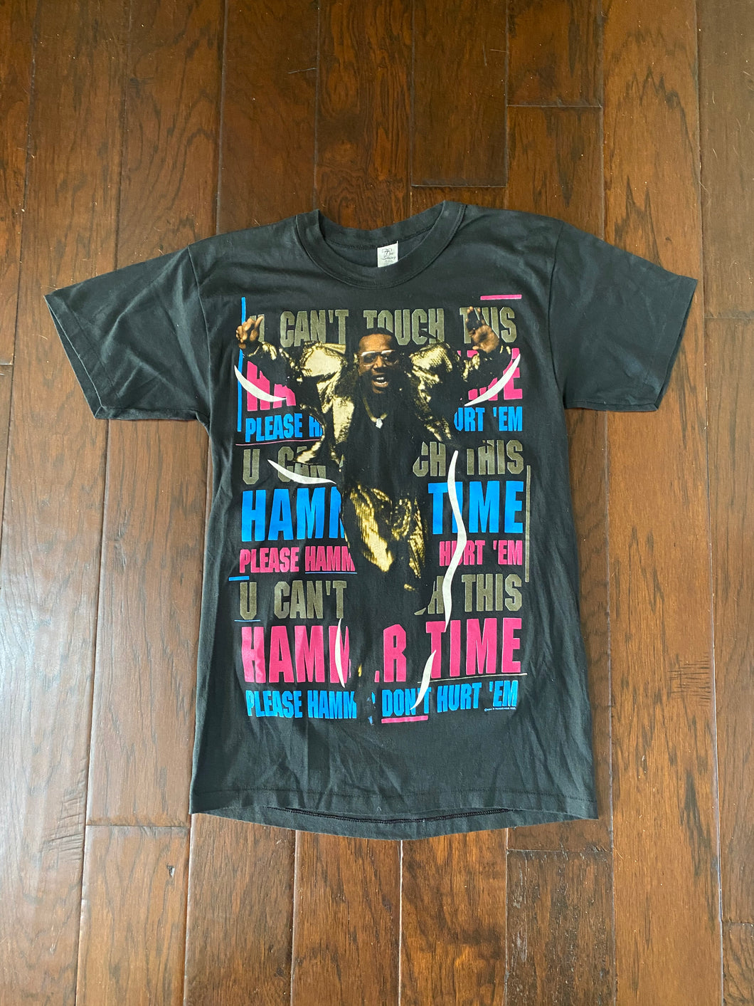 MC Hammer 1990 “U Can’t Touch This” Vintage Distressed T-shirt