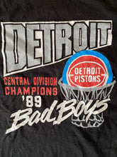 Load image into Gallery viewer, Detroit Pistons 1989 “Bad Boys” Vintage Distressed T-shirt
