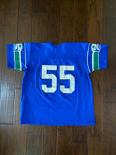 Load image into Gallery viewer, Seattle Seahawks Brian Bosworth 1980’s Vintage Distressed Jersey
