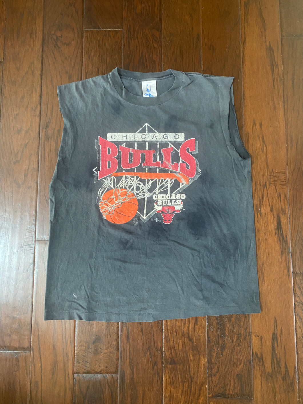 Chicago Bulls 1990’s Vintage Distressed Sleeveless T-shirt
