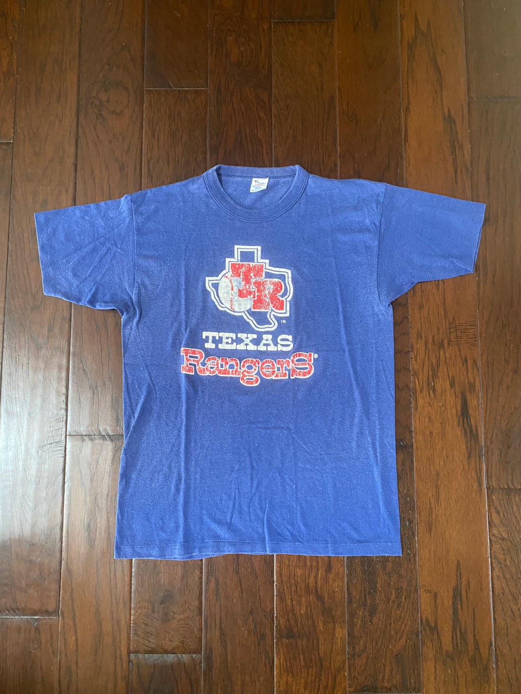 Texas Rangers 1980’s Vintage Distressed T-shirt