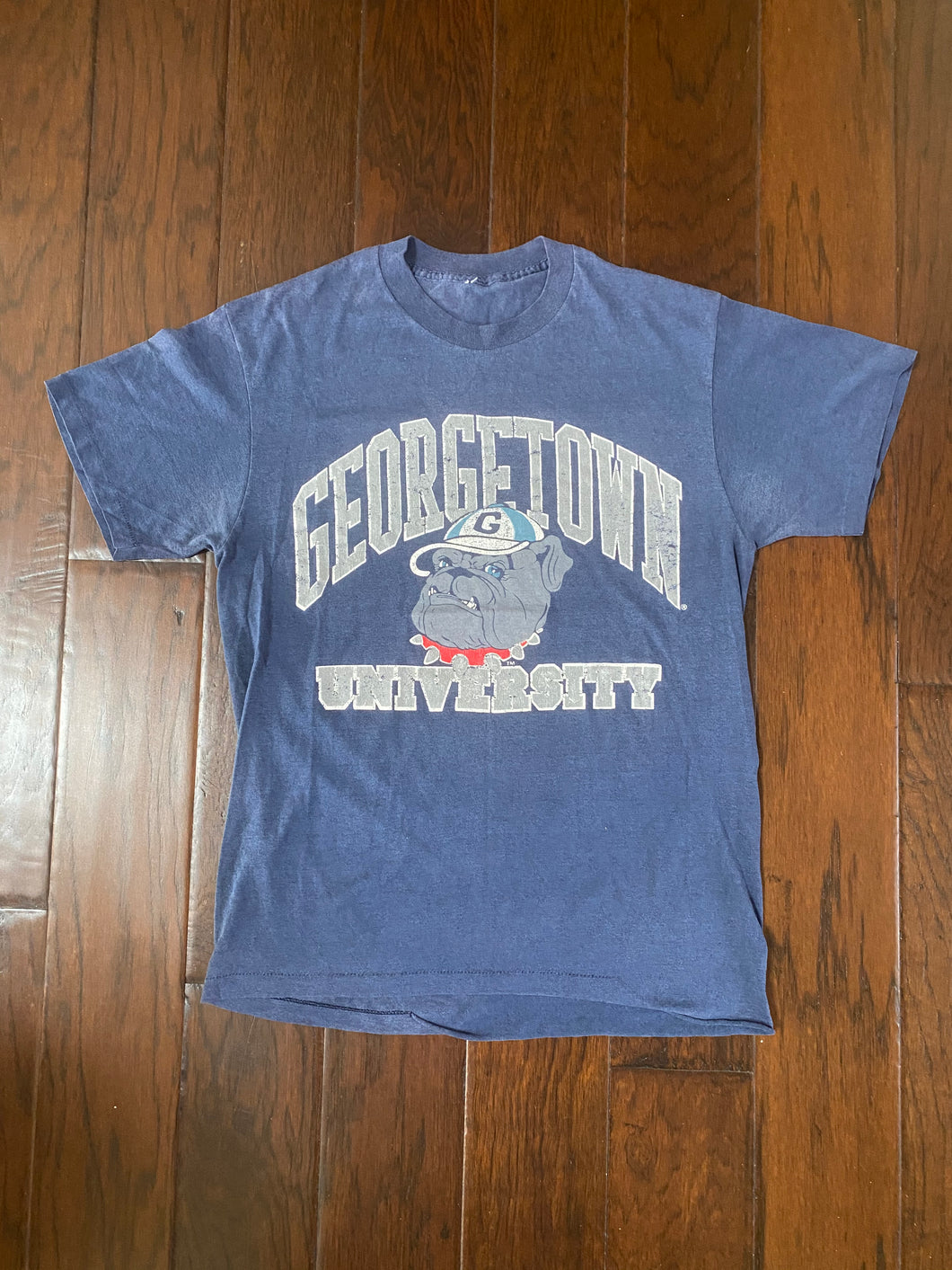 Georgetown 1980’s Vintage Distressed T-shirt