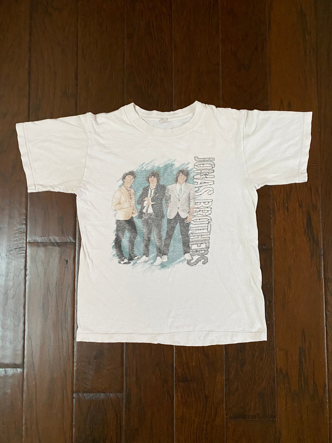 Jonas Brothers 2008 Tour Vintage Distressed T-shirt