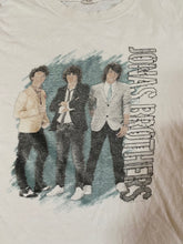 Load image into Gallery viewer, Jonas Brothers 2008 Tour Vintage Distressed T-shirt
