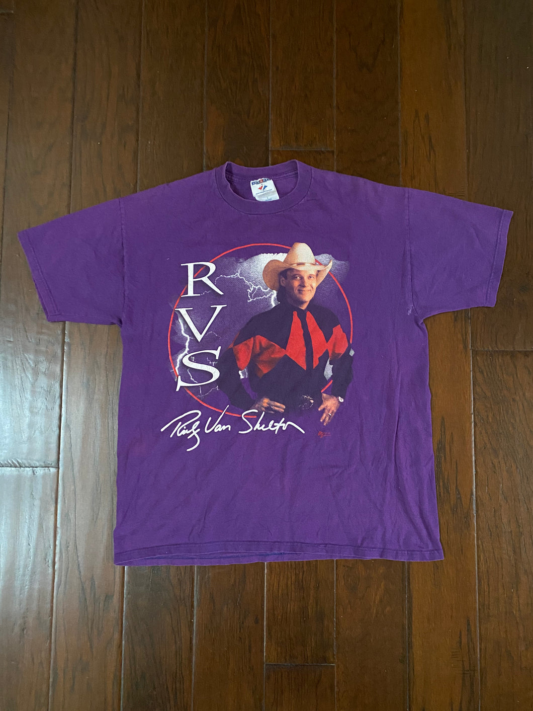 Ricky Van Shelton 1990’s Vintage Distressed T-shirt