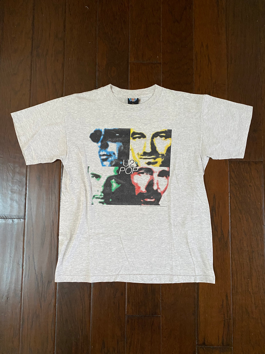 U2 1997 “PopMart Tour” Vintage Distressed T-shirt