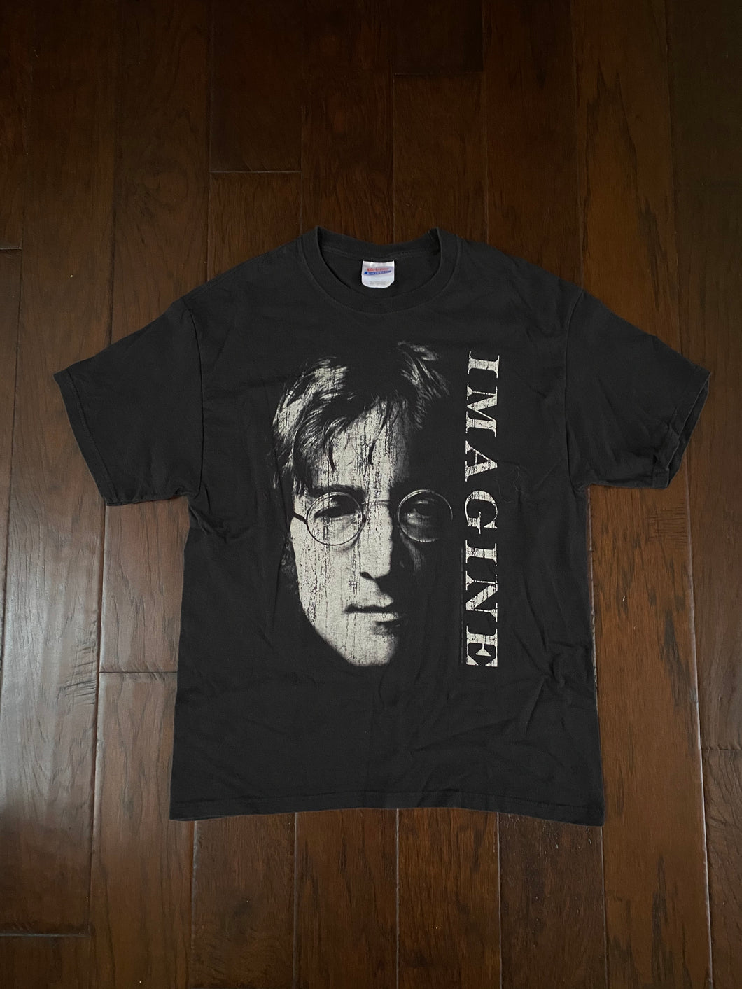 John Lennon 2007 Yoko Ono “Imagine” Vintage Distressed T-shirt
