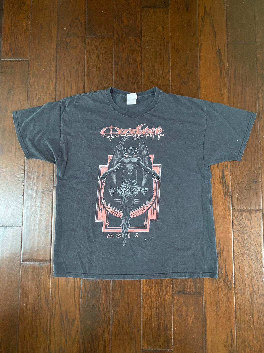Ozzy Osbourne 2010 “Ozzfest” Vintage Distressed T-shirt