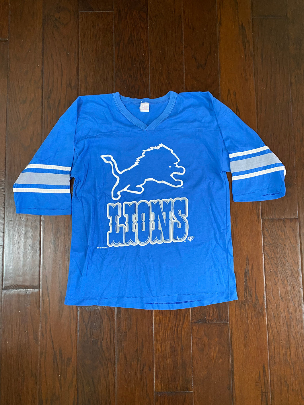 Detroit Lions 1995 Vintage Distressed Jersey T-shirt