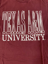 Load image into Gallery viewer, Texas A&amp;M University 1990’s Champion Tag Vintage Distressed T-shirt
