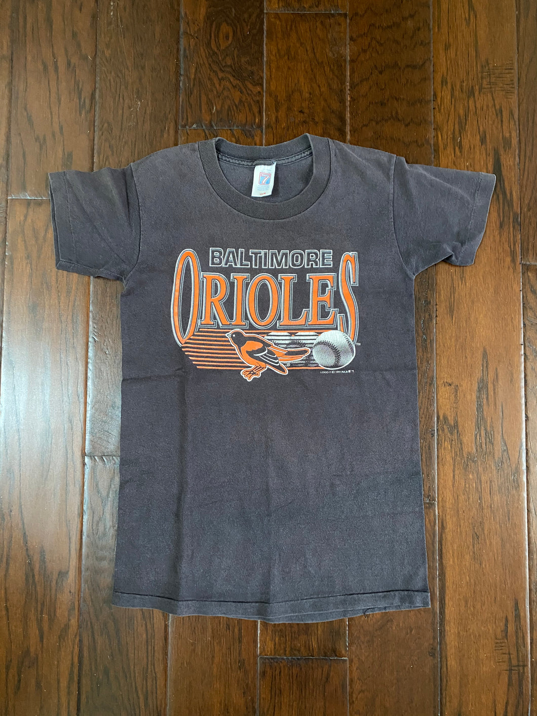 Baltimore Orioles 1991 Vintage Distressed T-shirt
