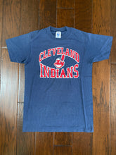 Load image into Gallery viewer, Cleveland Indians 1980’s Vintage Distressed T-shirt
