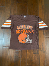 Load image into Gallery viewer, Cleveland Browns 1980’s Vintage Distressed Jersey T-shirt
