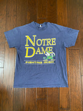 Load image into Gallery viewer, Notre Dame Fighting Irish 1990’s Vintage Champion Tag Distressed T-shirt

