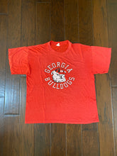 Load image into Gallery viewer, University of Georgia Bulldogs 1980’s Vintage Paper Thin Distressed T-shirt
