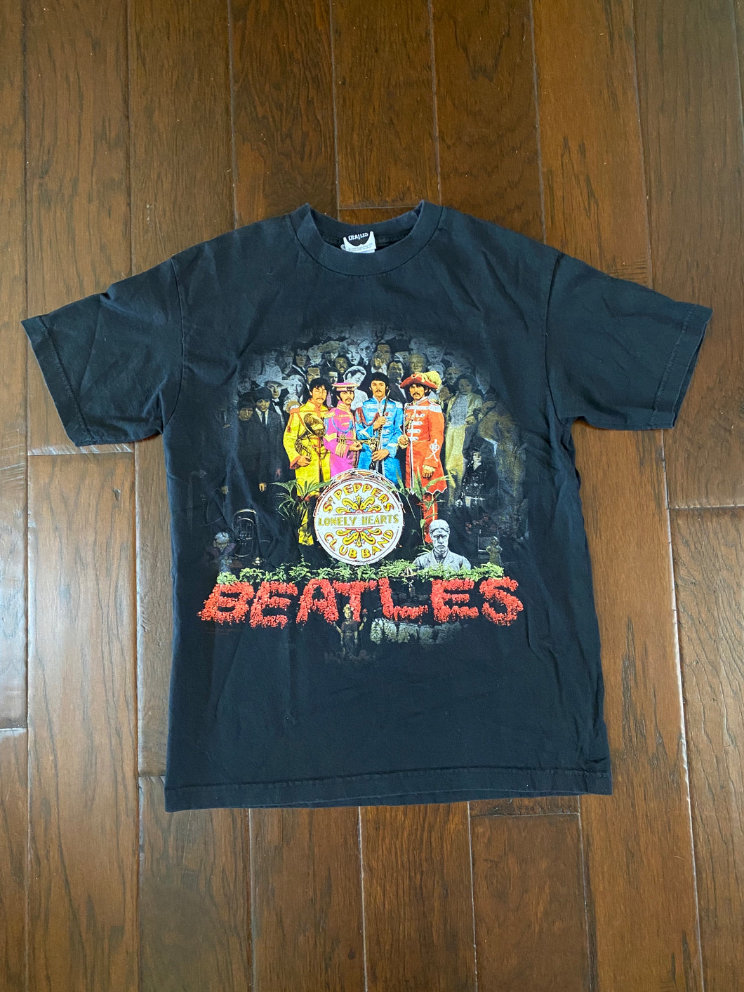 The Beatles 2005 “Sgt. Peppers Lonely Hearts Band” Vintage Distressed T-shirt