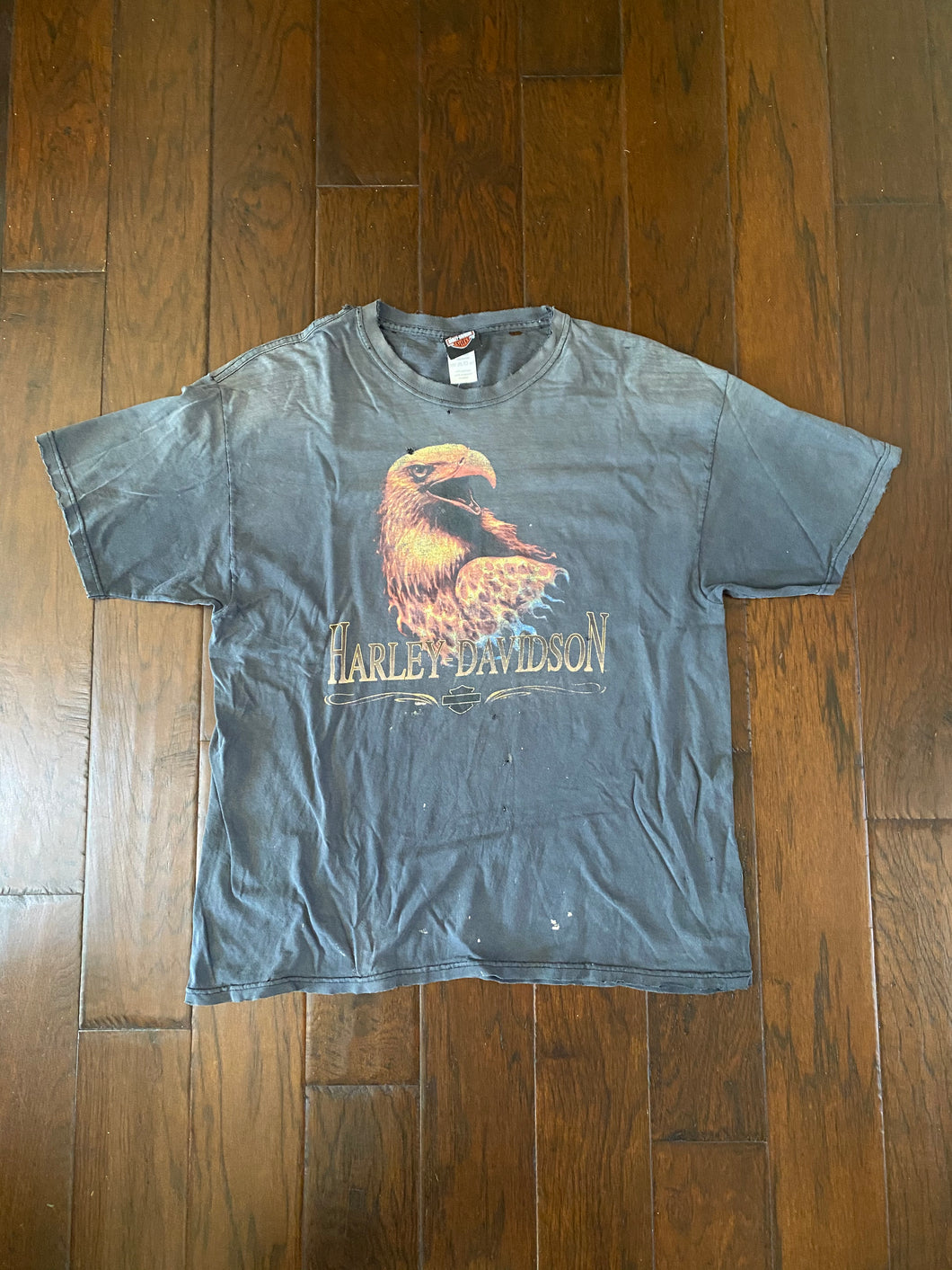 Harley-Davidson 1990’s “City Cycle Sales - Junction City, KS” Vintage Distressed T-shirt