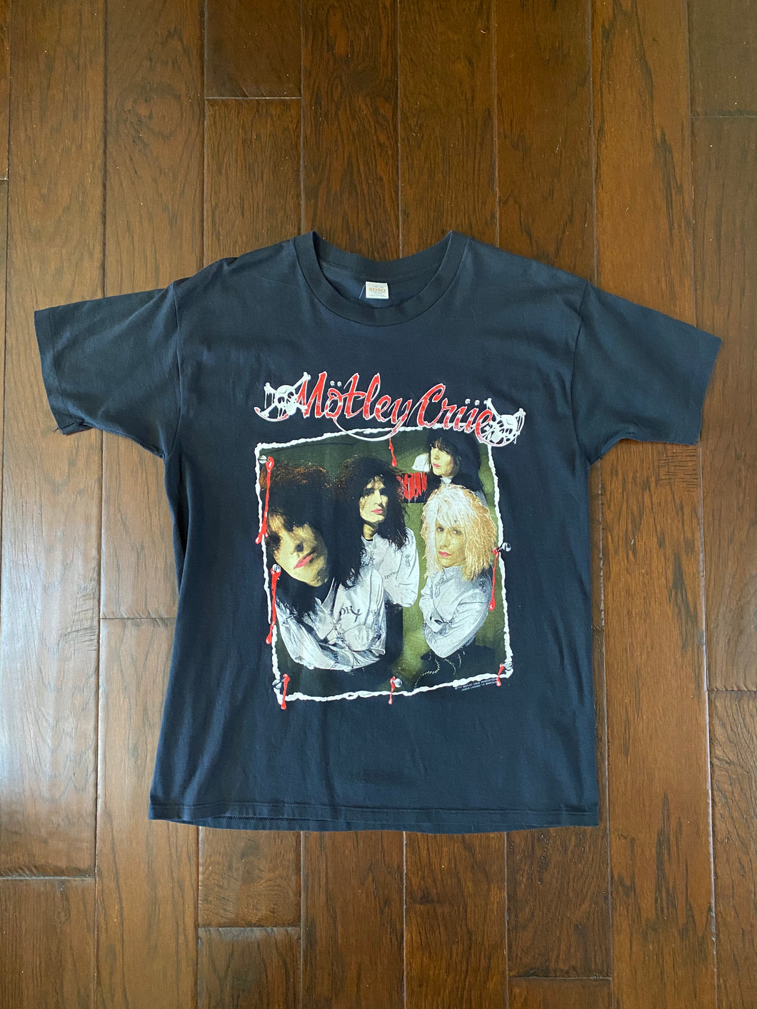 Motley Crue 1989 “Dr Feelgood” Vintage Tour T-shirt