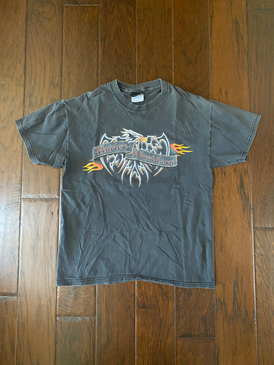 Harley-Davidson 2000’s “Stubbs - Houston, Texas” Vintage Distressed T-shirt