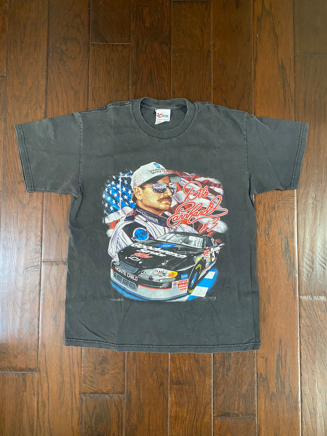 Dale Earnhardt #3 NASCAR 1990’s Vintage Distressed T-shirt
