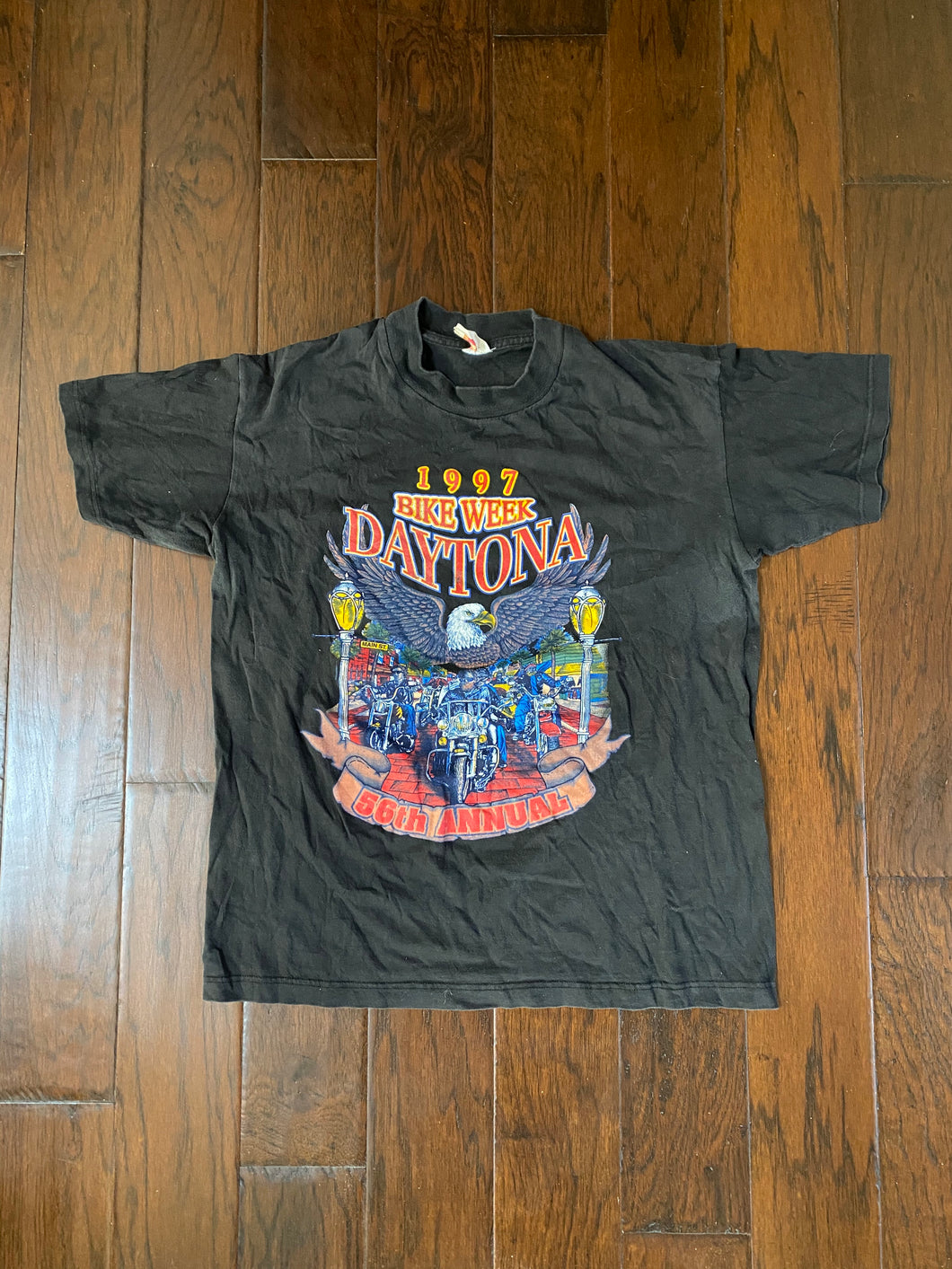 Bike Week 1997 Daytona Vintage Distressed T-shirt