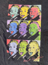 Load image into Gallery viewer, Albert Einstein Pop Art 2000’s Vintage Distressed T-shirt
