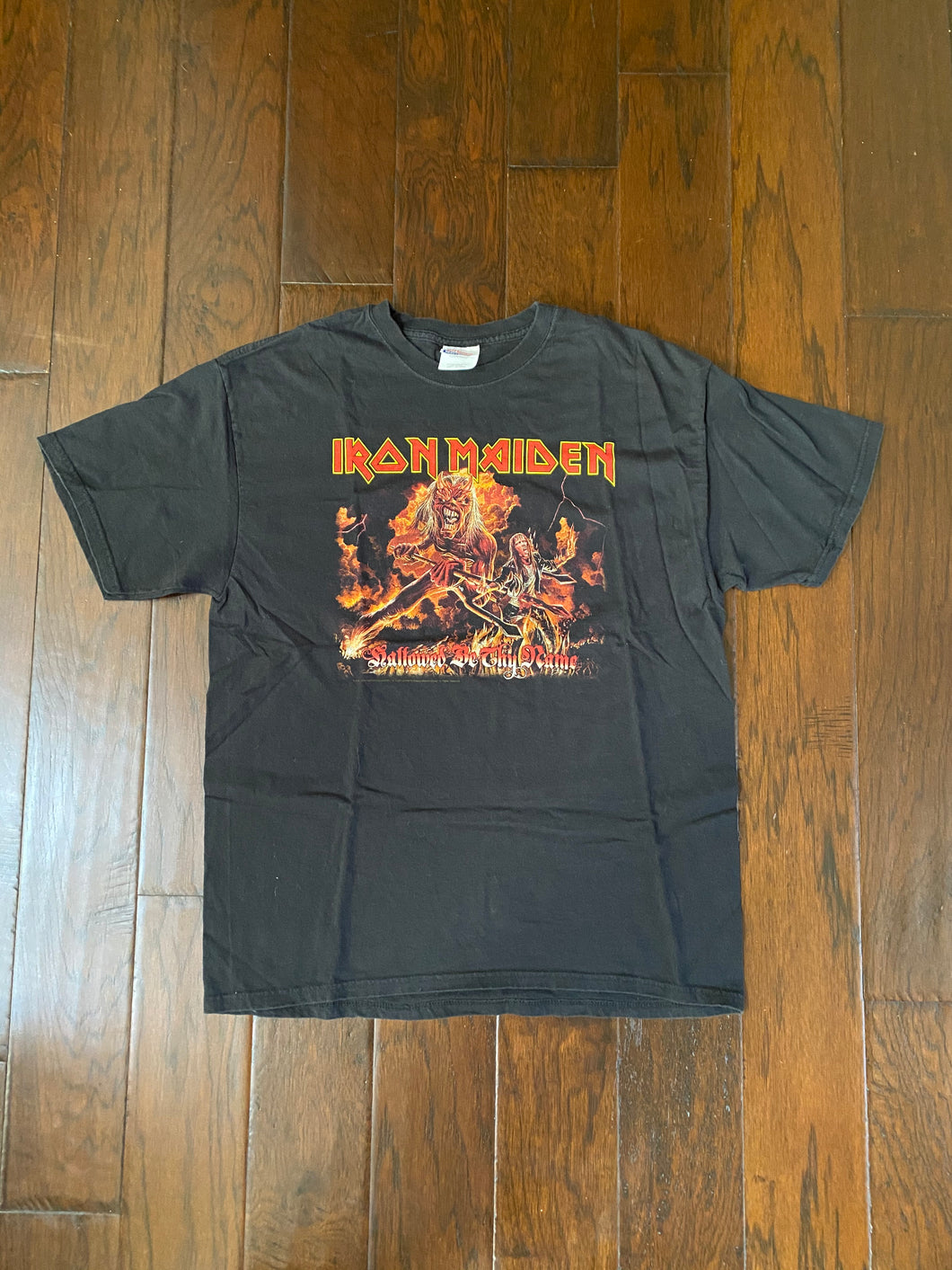 Iron Maiden 2005 “Hallowed Be Thy Name” Vintage Distressed T-shirt