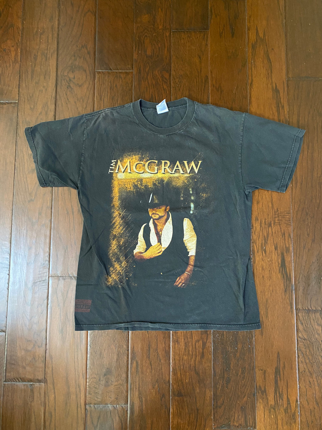 Tim McGraw 2007 Tour Vintage Distressed T-shirt